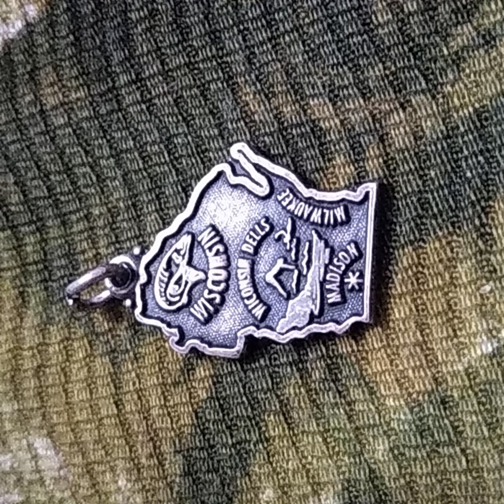 Sterling State Charm